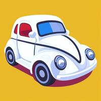 AI generated Toy Car Avatar Icon Clip Art Sticker Decoration Simple Background photo