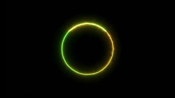 saber neon loop, abstract background video