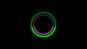 saber neon loop, abstract background video