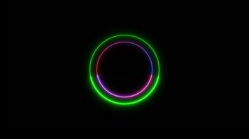 saber neon loop, abstract background video