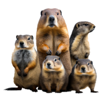 realista marmota gratis png