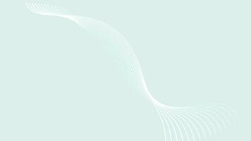 White color geometric stripe line curve wave background. abstract background with geometric lines video