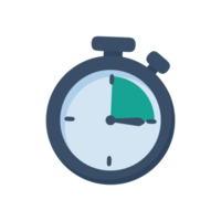 stopwatch icon For notification of tax payment date png