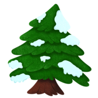 albero di natale decorato png