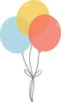 transparente fiesta globos png