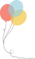 transparent Party Luftballons png