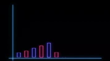 negocio Estadísticas, mercado datos y infografia diseño 4k animación de un conjunto de diseño negocio y mercado datos análisis y reporte video