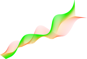 futurista ola línea elemento para decorativo resumen antecedentes png