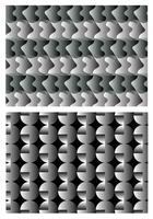 abstract geometric pattern, a set vector in black and white for background design.