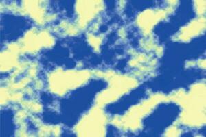 Vector blue clouds seamless background.
