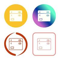 Unique Multiple Cards Vector Icon