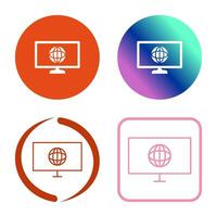 Unique Intranet Vector Icon