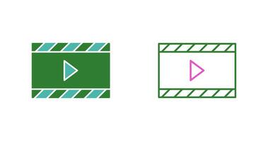 Unique Video and Animation Vector Icon