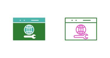 Unique Web Support Vector Icon