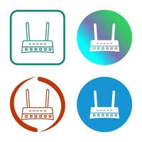 Router Vector Icon