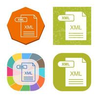 XML Vector Icon