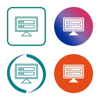 Corrupted Data Vector Icon