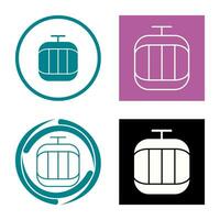 Cable Car Vector Icon