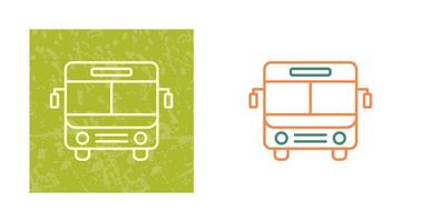 icono de vector de bus