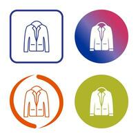 Stylish Jacket Vector Icon