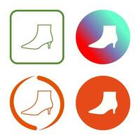 Boots with Heels Vector Icon