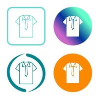 Shirt and Tie Vector Icon