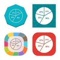 Pie Chart Vector Icon