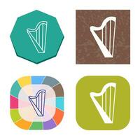 Harp Vector Icon