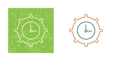 Time Settings Vector Icon