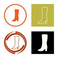 Long Boots Vector Icon