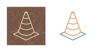 Unique Cone Vector Icon