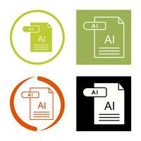 AI Vector Icon