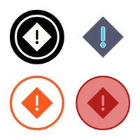 Warning Vector Icon