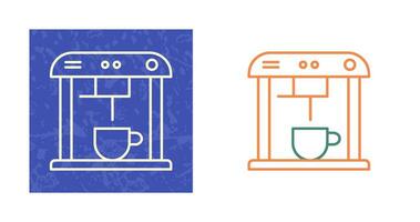 Unique Coffee Machine Vector Icon