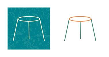 Unique Stool Vector Icon