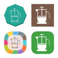 French Press Vector Icon