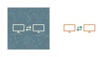 Unique Sharing Systems Vector Icon