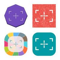 Unique Focus Vector Icon