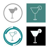 Cocktail Drink Vector Icon