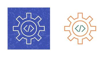 Unique Code Optimization Vector Icon