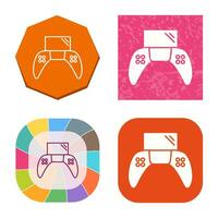 Unique Play Station Vector Icon