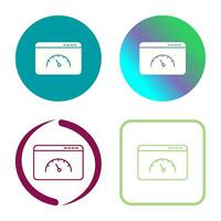 Page Speed Vector Icon