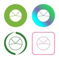 Pie Chart Analysis Vector Icon