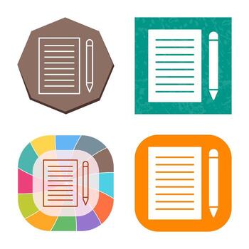 Write Feedback Vector Icon