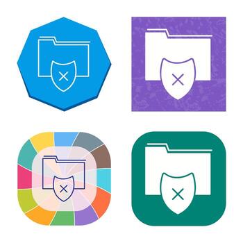 Vulnerable Folder Vector Icon