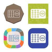 Unique Ring Alarm Vector Icon