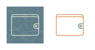 Unique Wallet Vector Icon