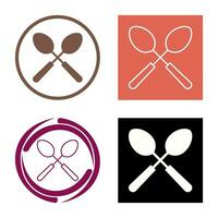 Spoons Vector Icon