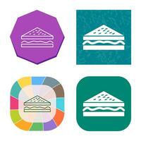 Unique Sandwich Vector Icon