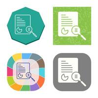 Unique Case Study Vector Icon